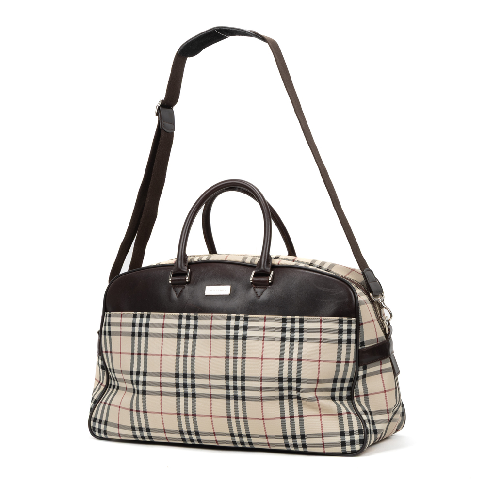 Burberry Large Travel Boston - Picture 3 of 10